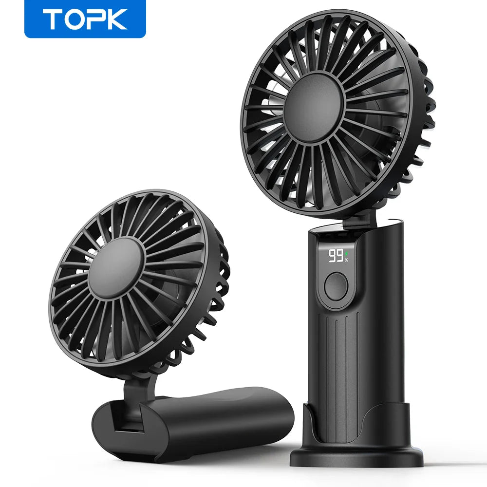 USB Rechargeable Mini Portable Fan