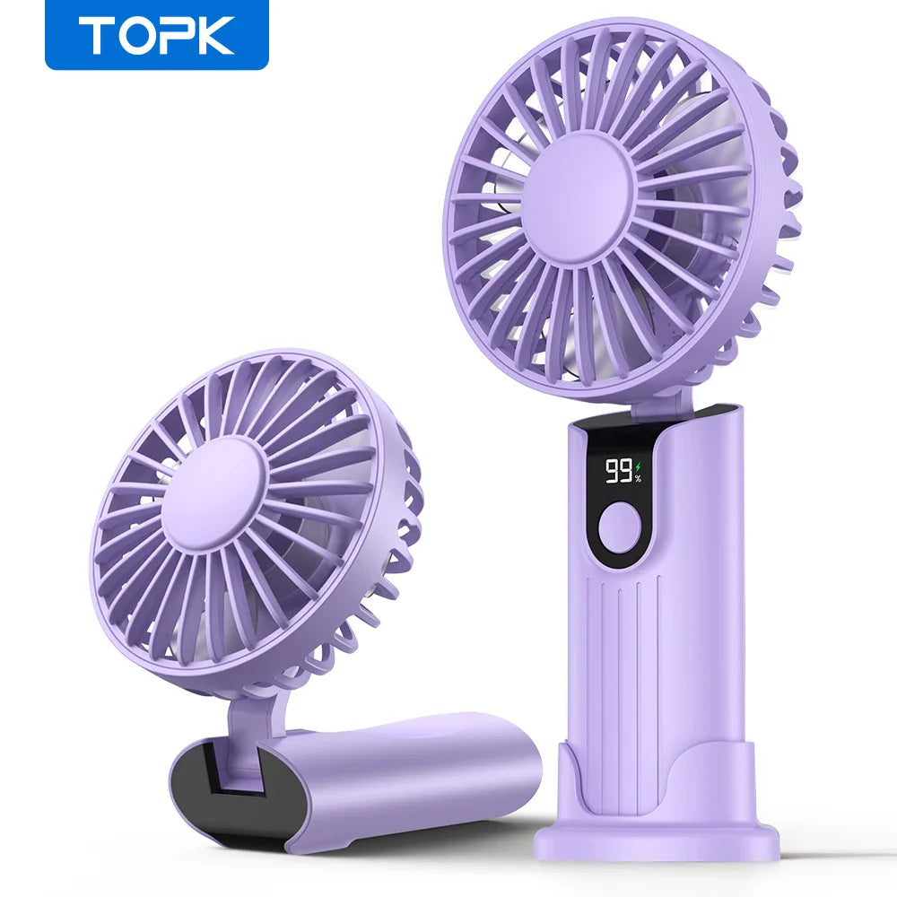 USB Rechargeable Mini Portable Fan
